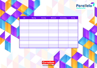 Stundenplan Muster 1