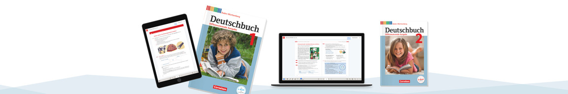 Deutschbuch Differenzierende Ausgabe Baden-Württemberg 2016 auf smartphone, laptop und als buch
