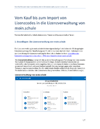 Bildungslogin moin.schule Hinweise