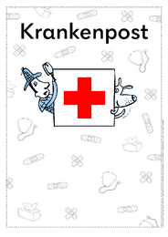 Krankenpost Freunde - Detektiv und Hund