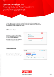 Admin-Hilfe zur Nutzerkontenerstellung