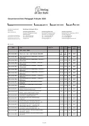 VadR Pädagogik Gesamtverzeichnis