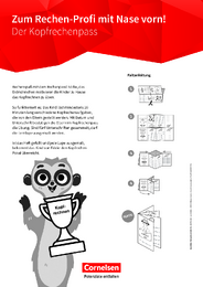 Nase vorn! Kopfrechenpass