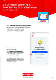 Erste Schritte für Lernende (ohne Account)