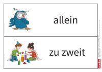 Zahlenzauber Transparenzkarten Sozialformen