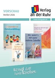 Vorschau Verlag an der Ruhr