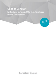 Supplier Code of Conduct Cornelsen