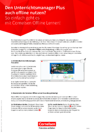 Schritt-für-Schritt-Anleitung Unterrichtsmanager