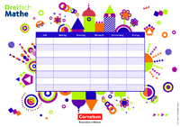 Stundenplan Dreifach Mathe Muster 2