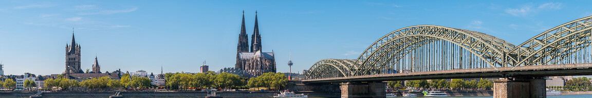 Kölner Dom und Rhein