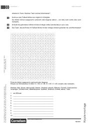 DaF Fußball-Arbeitsblätter