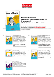 Elterninfo Deutschbuch - Differenzierende Ausgabe 2020