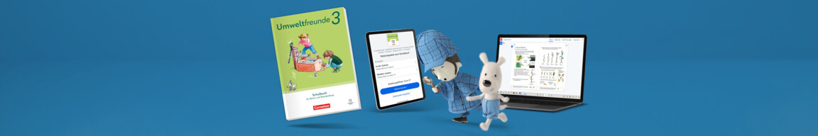 Umweltfreunde Cover-Abbildung, Materialpaket und Unterrichtsmanager Plus