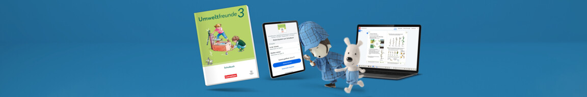 Umweltfreunde Cover-Abbildung, Materialpaket und Unterrichtsmanager Plus